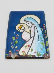 Icône en Emaux du Liban - Sainte Vierge à l'Enfant Jésus