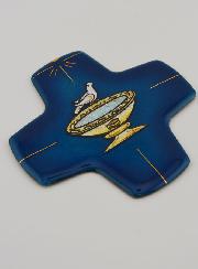 Croix Baptistère de Ravenne en Emaux du Liban