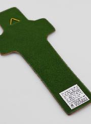 Croix de Baptême Garçon & Prière en Emaux du Liban
