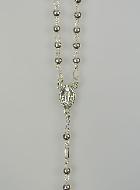 Chapelet en Argent Massif 925/1000 - Grains 4mm