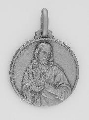 Médaille du Scapulaire en Argent 925/1000 - 18 mm
