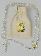 Chapelet en Perles de Nacre Première Communion