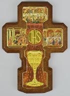 Petite Croix de la Sainte Cène - Eucharistie & Pâques