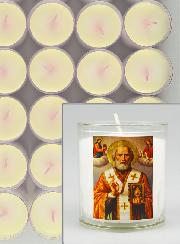 10 Bougies Veilleuses Saint Nicolas