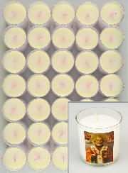 Lot de 48 Bougies Veilleuses Saint Nicolas