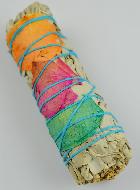 Smudge de Sauge Blanche & Pétales de Roses 30g - Fagot 10cm