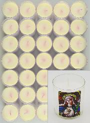10 Bougies Veilleuses Sacré-Coeur de Marie