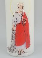 Bougie Souvenir de Saint Pierre - Artisanat Français