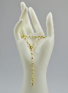 Chapelet en Or Jaune Massif 750/1000 - Grains 3mm