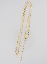 Chapelet en Or Jaune Massif  18k 750/1000 - Grains 2.5mm