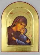 Icône Tendresse de Ste Anne pour la Vierge Marie - 24cm