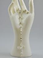 Chapelet en Argent & Cristal Serti