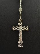 Chapelet en Cristal Serti & Argent 925/1000