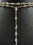 Chapelet en Cristal Serti & Argent 925/1000