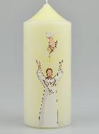 Cierge de Confirmation - Onction du Saint Esprit Garçon