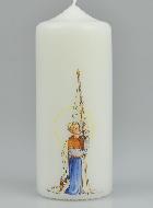 Bougie Cierge de Sainte Jeanne d'Arc