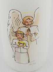 Cierge Bougie de Communion Action de Grâce - Fille Blonde