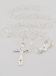 Chapelet en Cristal Véritable & Argent 925/1000