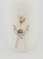 Cierge de Confirmation - Onction Fille Brune