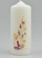 Bougie Cierge de Communion - Que ma Prière Monte Devant Toi