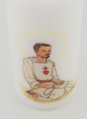 Bougie Cierge Saint Charles de Foucauld