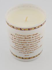 Bougie Parfumée Luxe Saint Joseph avec Prière