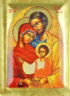 Icône Sainte Famille - 18cm