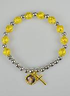 Bracelet Religieux Jésus Miséricorde Divine & Croix