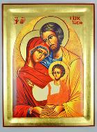 Grande Icône Sainte Famille de Nazareth - 40cm