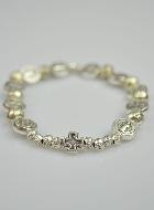 Bracelet Religieux de Saint Benoît - Médaille Argenté