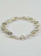 Bracelet Religieux de la Sainte Vierge Miraculeuse Argenté