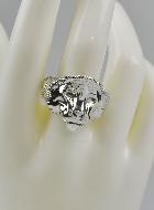 Bague Lion de Juda - Argent Massif - Taille 62