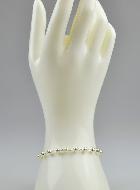 Bracelet Religieux avec Croix du Christ - Argenté