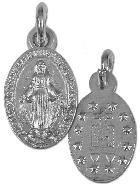 Médaille Miraculeuse Argentée - 11 mm