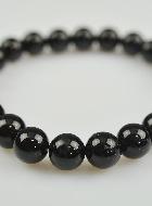 Bracelet en Pierre Naturelle d'Onyx Noir