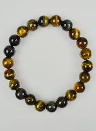 Bracelet en Pierre Naturelle d'Oeil de Faucon