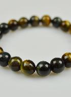 Bracelet en Pierre Naturelle d'Oeil de Faucon