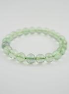 Bracelet en Pierre Naturelle de Fluorite Verte Véritable