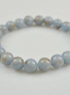 Bracelet en Pierre Naturelle d'Angelite - 8mm