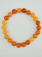 Bracelet en Pierre Naturelle d'Aventurine Orange - 8mm
