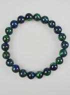 Bracelet en Pierre Naturelle d'Azurite & Malachite