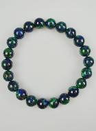 Bracelet en Pierre Naturelle d'Azurite & Malachite