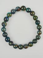 Bracelet en Pierre Naturelle d'Azurite - Malachite & Chrysocolle
