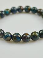Bracelet en Pierre Naturelle d'Azurite - Malachite & Chrysocolle