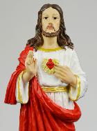 Grande Statue Sacré Coeur de Jésus - 60cm
