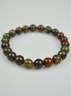 Bracelet Homme En Perles De Jaspe Naturel - Taille Extensible 16-20 Cm, Ne Déteint Pas, Style EST. 2015