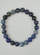 Bracelet en Pierre Naturelle de Dumortiérite