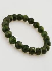 Bracelet en Pierre Naturelle de Diopside Vert