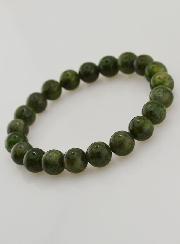 Bracelet en Pierre Naturelle de Diopside Vert