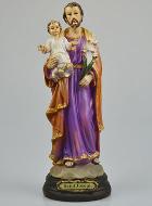 Statue de Saint Joseph à l'Enfant Jésus - 30cm